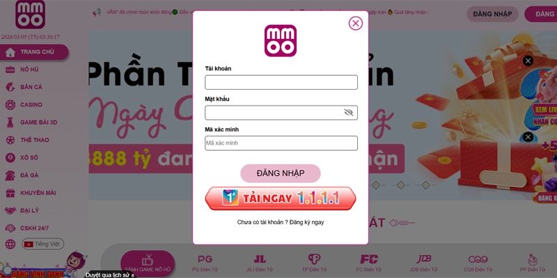 MMOO Het ⭐️ Link Vào MMOO.COM Mobile & PC【2026】✔️ MM OO Link+88K 21 Đăng nhập MMOO nhanh chóng