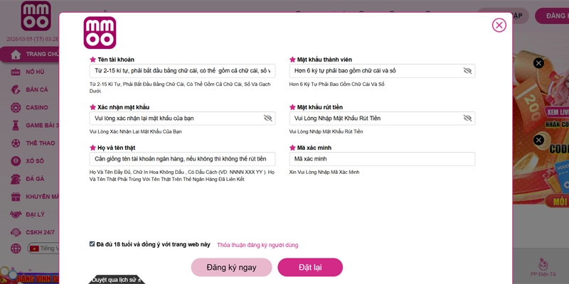 MMOO Het ⭐️ Link Vào MMOO.COM Mobile & PC【2026】✔️ MM OO Link+88K 20 Hướng dẫn tham gia MMOO chi tiết